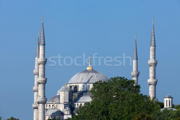Istambul - The Sultan Ahmed Mosque Mosque, popularly known as the Blue Mosque  Stock photo © wjarek