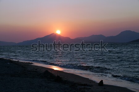 sunset on the Aegean Sea  Stock photo © wjarek