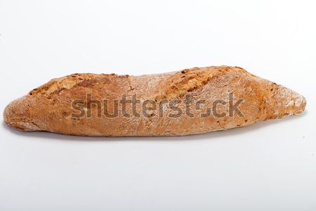 Stock photo: large loaves of bread traditionally roasted