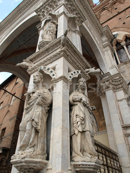 Siena -  Capella di Piazza at Palazzo Pubblico Stock photo © wjarek