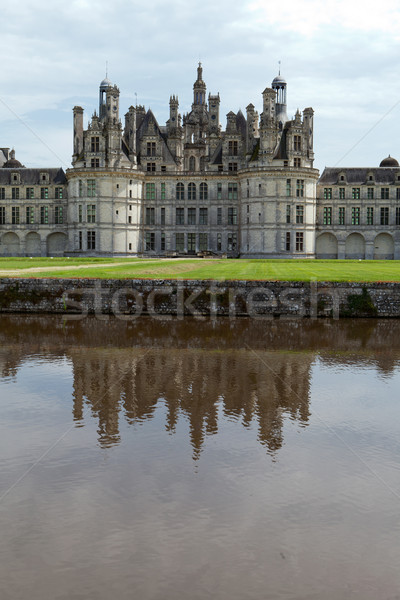 The royal Castle of Chambord in Cher Valley, France Stock photo © wjarek