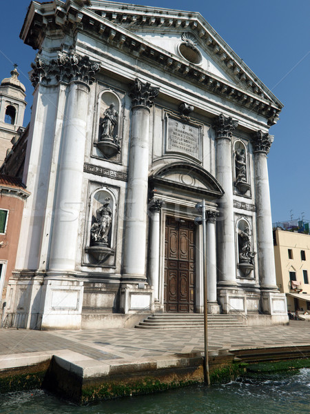 The Church of I Gesuati  on the Zattere in Venice Stock photo © wjarek