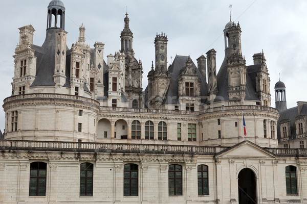 The royal Castle of Chambord in Cher Valley, France Stock photo © wjarek