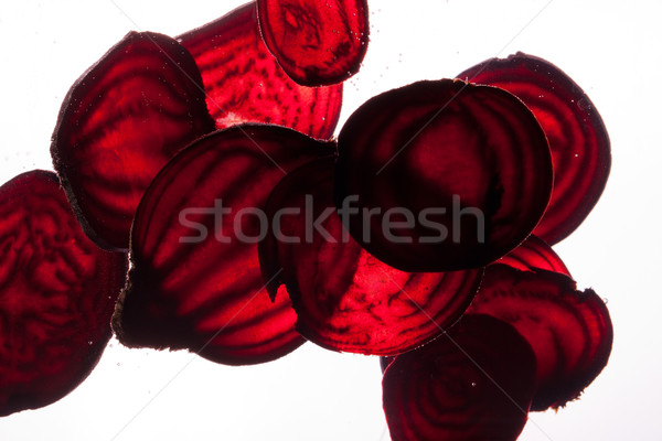 Greggio acqua alimentare sfondo rosso Foto d'archivio © wjarek