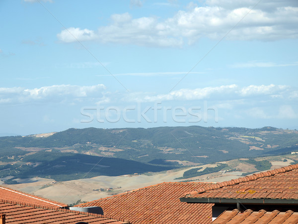 View from Volterra to surroundings   Stock photo © wjarek
