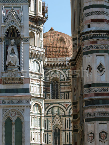 Bazilica Florenţa artă biserică ferestre Imagine de stoc © wjarek