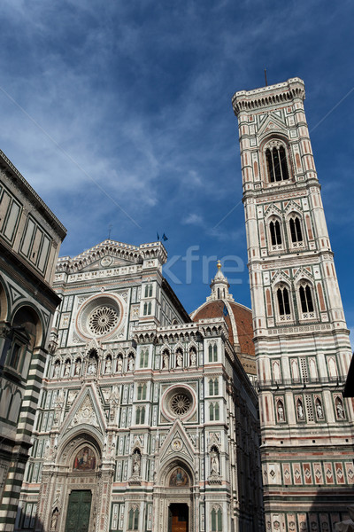 Florence - Duomo and Campanile Stock photo © wjarek