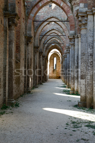 Abbey of San Galgano, Tuscany, Italy Stock photo © wjarek