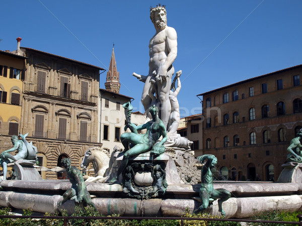 Fountain of Neptune Stock photo © wjarek