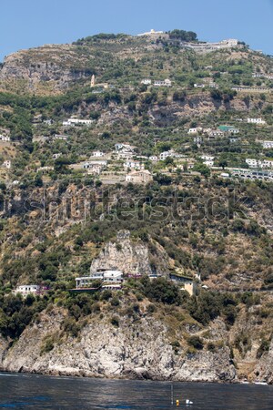 Olive groves around Kardamena as seen from the fortress Antimachia. Stock photo © wjarek