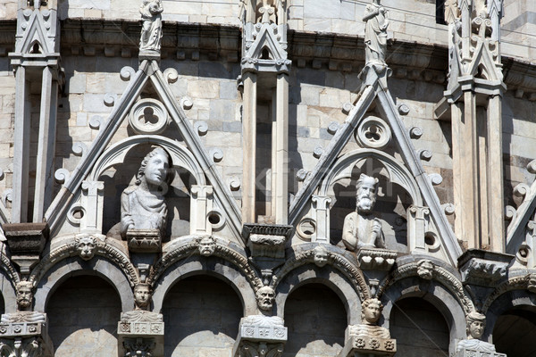 Pisa - Baptistry of St. John in the Piazza dei Miracoli Stock photo © wjarek