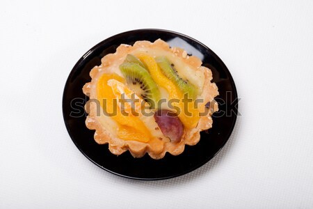 sweet cake with fruits Stock photo © wjarek