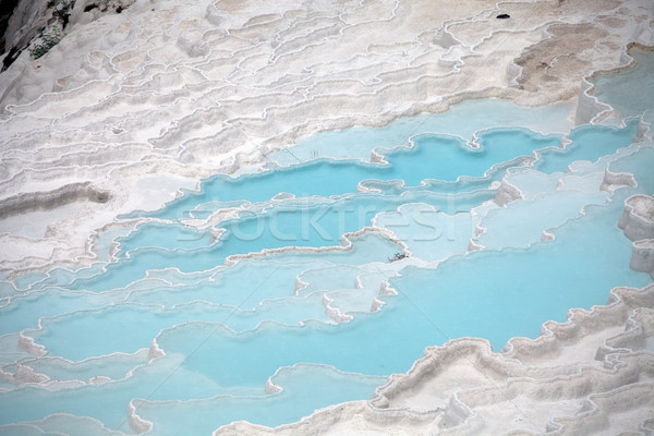 Turchia acqua piscina blu viaggio cascata Foto d'archivio © wjarek