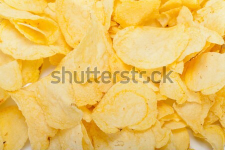 potato chips isolated on white background  Stock photo © wjarek