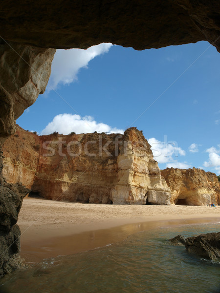 Seção idílico praia região água natureza Foto stock © wjarek