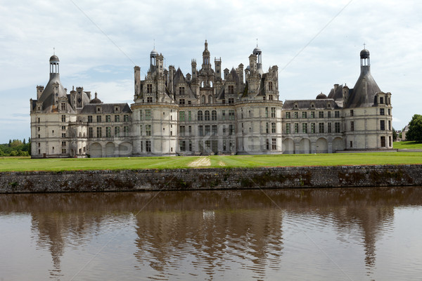 The royal Castle of Chambord in Cher Valley, France Stock photo © wjarek