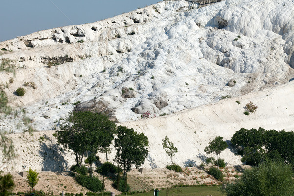 Travertine pools and terraces in Pamukkale Turkey  Stock photo © wjarek