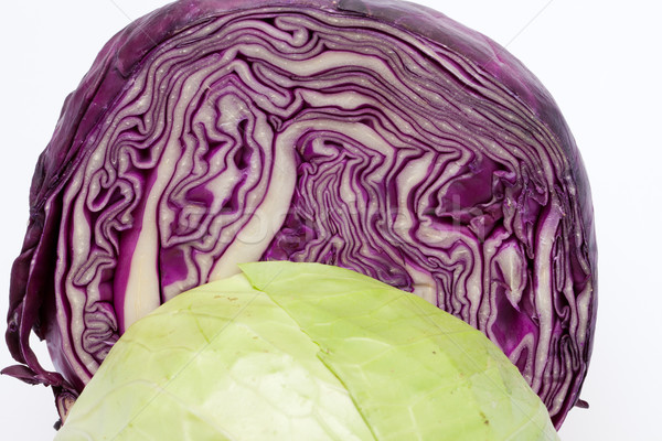 White and Red  Cabbage  Stock photo © wjarek