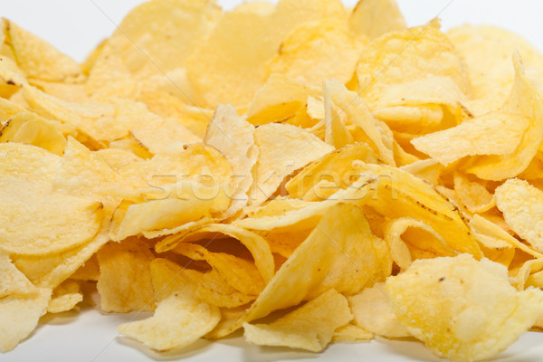 potato chips isolated on white background  Stock photo © wjarek