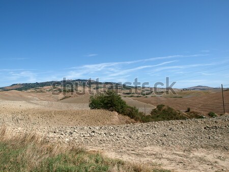  Tuscany -  Landscape after harvests Stock photo © wjarek