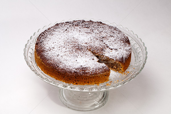 Home made cake with different kinds of nuts Stock photo © wjarek