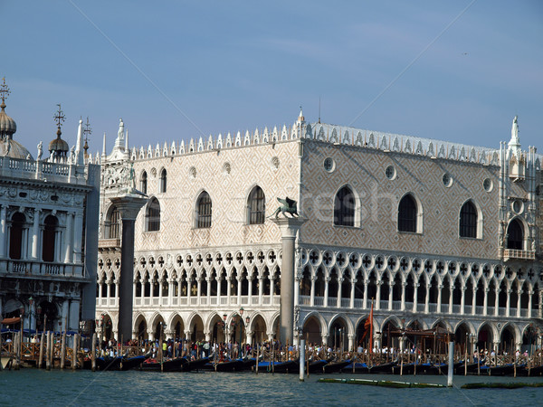 Seaview of Piazzetta, San Marco and The Doge's Palace, Venice Stock photo © wjarek