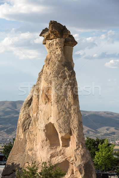Rock park Turkije liefde landschap berg Stockfoto © wjarek