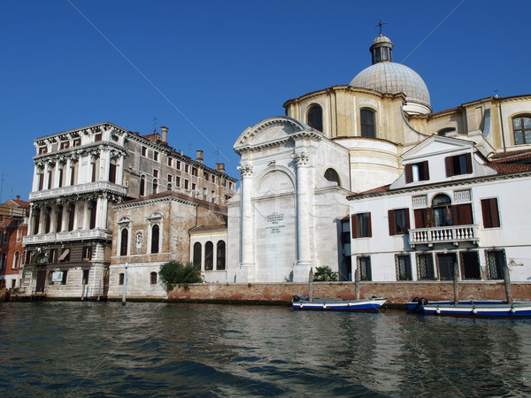 Igreja Veneza edifício viajar barco arquitetura Foto stock © wjarek