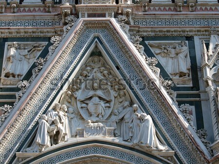 Firenze basilica design arte architettura Foto d'archivio © wjarek