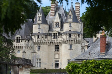 Chateau de Villandry is a castle-palace located in  Loire Valley in France  Stock photo © wjarek