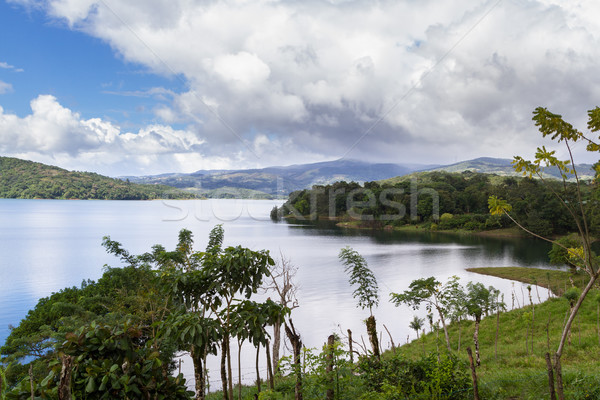 Lago Costarica bella scena rilassante view Foto d'archivio © wollertz