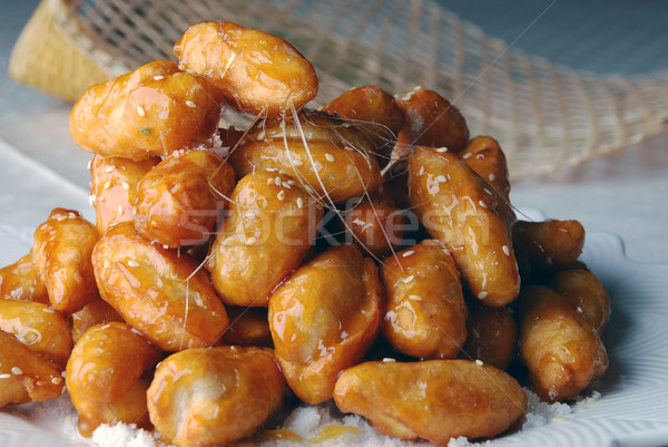 засахаренный китайский продовольствие Кука Sweet еды Сток-фото © wxin