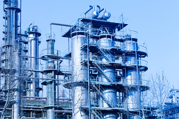 Raffinerie complexe modernes industrie affaires ciel [[stock_photo]] © wxin