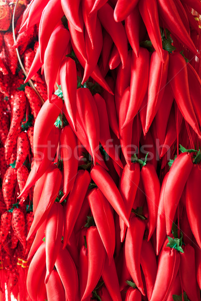 Kínai piros csomó chili Ázsia Stock fotó © wxin