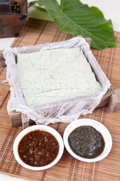 tofu receive favors sweet sauce Stock photo © wxin
