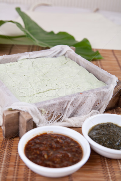 tofu receive favors sweet sauce
 Stock photo © wxin