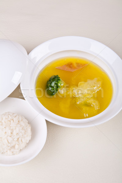Köpekbalığı yüzgeç çorba gıda Çin sağlık Stok fotoğraf © wxin