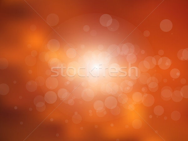 Vetor abstrato sol férias turva pôr do sol Foto stock © X-etra