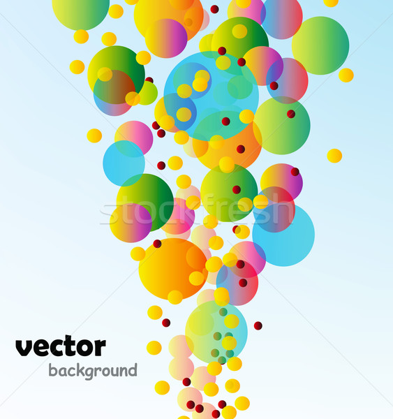 Abstrato vetor bom colorido fundo espaço Foto stock © X-etra
