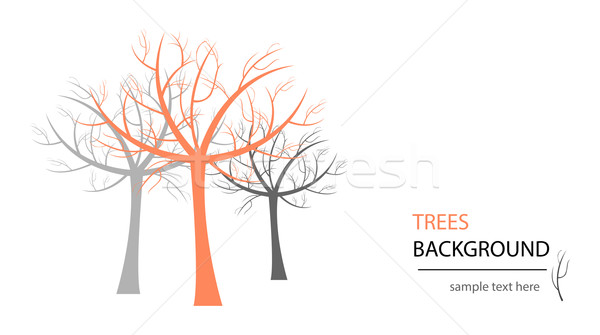 Vector tree Stock photo © X-etra