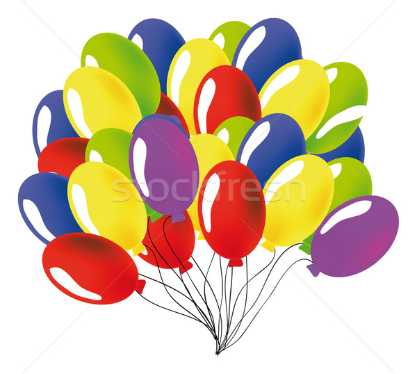 vector baloon Stock photo © X-etra