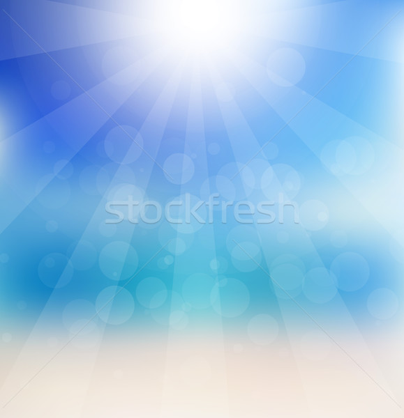 Summer holiday tropical beach background Stock photo © X-etra