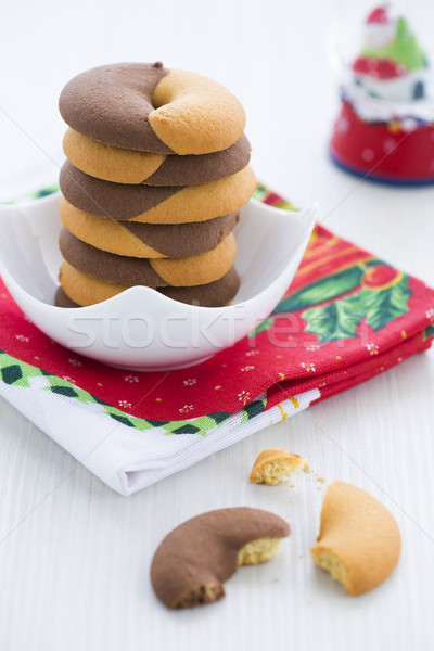 Ciambella cookies nuovo anni giorno Natale Foto d'archivio © x3mwoman