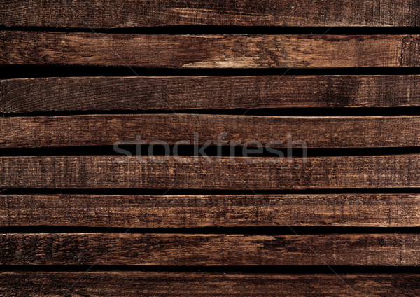 Dark wood background Stock photo © xamtiw
