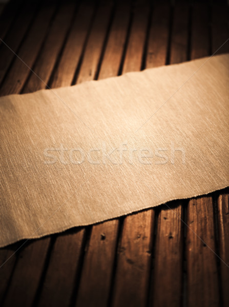 Empty wooden table for display montage Stock photo © xamtiw