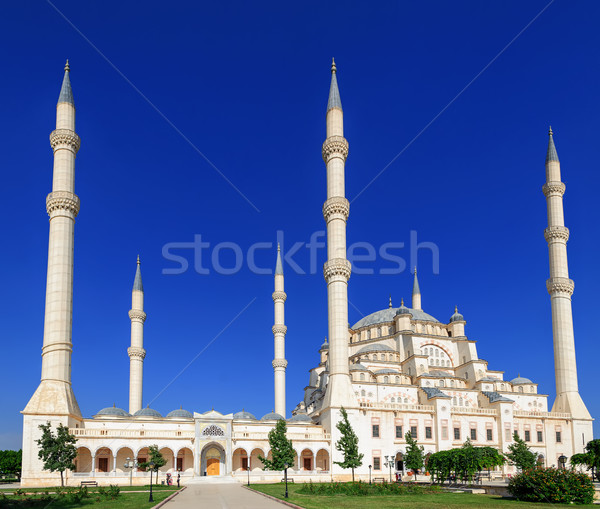 Mosquée Turquie central six design Photo stock © Xantana