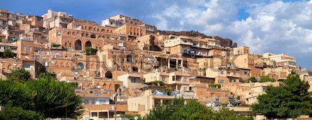 Panorama of the old town of Mardin, Turkey Stock photo © Xantana