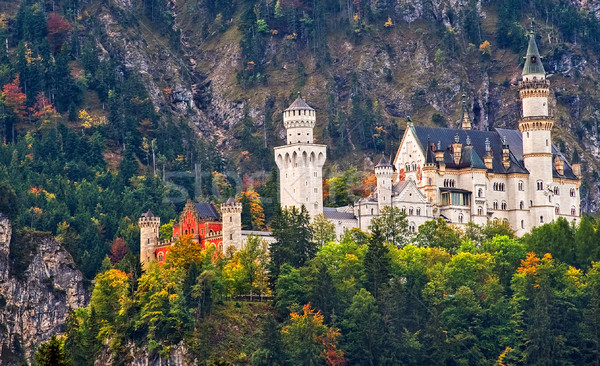 Romantic Castle Neuschwanstein, Germany Stock photo © Xantana