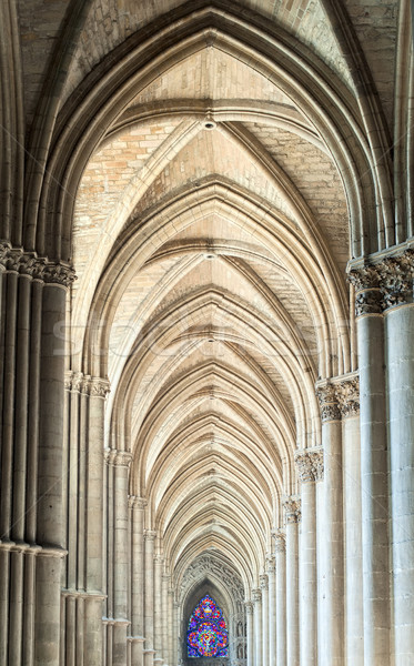 Сток-фото: Готский · собора · стены · окна · искусства · Церкви