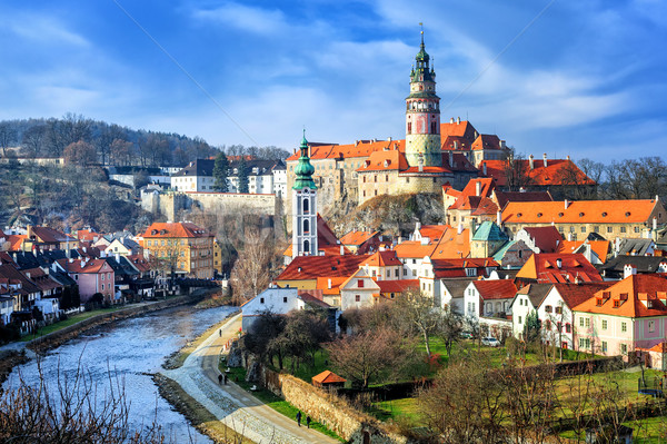 Stock photo: Cesky Krumlov, Czech Republic